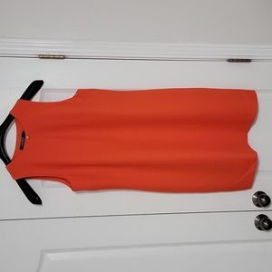 LAUREN Ralph Lauren Orange Sleeveless Shift Dress